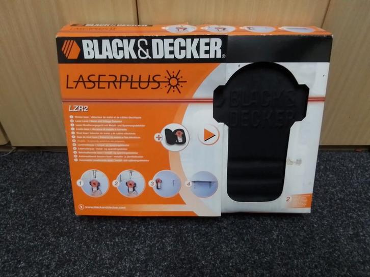 Black & Decker Laserplus LZR2 - Zo goed als nieuw, Doe-het-zelf en Verbouw, Meetapparatuur, Zo goed als nieuw, Overige meters