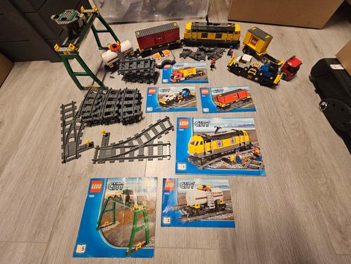 LEGO City Vrachttrein 7939, Kinderen en Baby's, Speelgoed | Duplo en Lego, Gebruikt, Ophalen