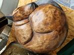 Groot liggende  houten vos, Ophalen of Verzenden
