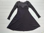 PepperZ maat M zwarte jurk kant feestjurk, Maat 38/40 (M), Zwart, Zo goed als nieuw, Boven de knie