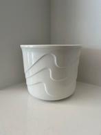 Witte Scheurich West Germany plantenpot, Antiek en Kunst, Antiek | Keramiek en Aardewerk, Ophalen of Verzenden
