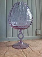 Prachtig paarsgekleurd groot Empoli  Italy glas 35 cm hoog, Antiek en Kunst, Antiek | Glas en Kristal, Ophalen