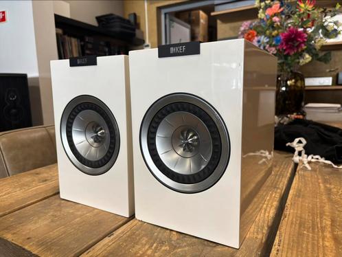 KEF R100 Wit (Set van 2), Audio, Tv en Foto, Luidsprekers, Front, Rear of Stereo speakers, 120 watt of meer, Overige merken, Ophalen