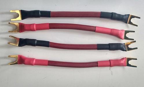 Van den Hul Magnum jumpers diverse uitvoeringen, Audio, Tv en Foto, Audiokabels en Televisiekabels, Nieuw, Luidsprekerkabel, 2 tot 5 meter