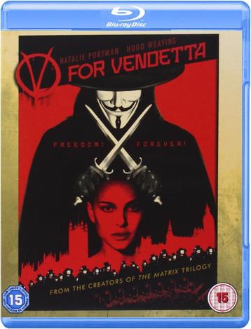 V for Vendetta Blu ray beschikbaar voor biedingen
