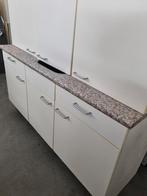 Keuken, Huis en Inrichting, Keuken | Complete keukens, Ophalen, Gebruikt, Wit, Enkelwandige keuken