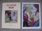 Kuifje / Tintin - Le Lotus Noir - softcover -hommage à Hergé, Boeken, Stripboeken, Eén stripboek, Ophalen of Verzenden, Nieuw
