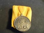 OUDE NEDERLANDSE MEDAILLE  VOOR TROUWE DIENST .BRONS, Verzamelen, Militaria | Algemeen, Verzenden, Landmacht, Nederland, Lintje, Medaille of Wings