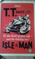 Poster TT Isle of Man 1960, Ophalen of Verzenden, Nieuw, Reclamebord