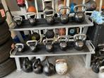 Lifemaxx Kettlebells  kettlebell set 2 x 4-20 kg met rek, Sport en Fitness, Kettlebell, Ophalen