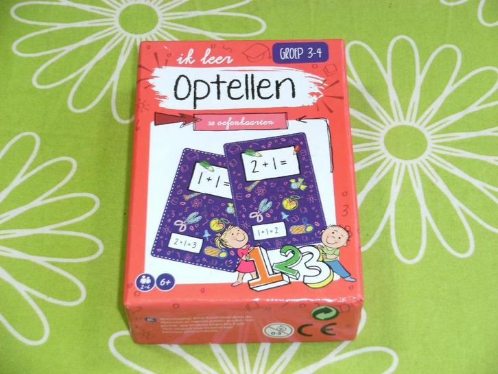 Ik leer optellen - spel, Kinderen en Baby's, Speelgoed | Educatief en Creatief, Zo goed als nieuw, Rekenen, Ophalen of Verzenden