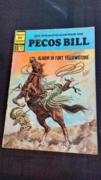 Stripboek Pecos Bill alarm in fort Yellowstone, Ophalen of Verzenden, Zo goed als nieuw, Eén stripboek