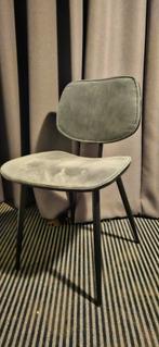 4 moderne / mid-century Eetkamerstoelen, Huis en Inrichting, Gebruikt, Ophalen of Verzenden, Metaal, Vier