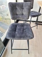 Handers&Hazel Manou Barkrukken 4 stuks antraciet, Antiek en Kunst, Ophalen