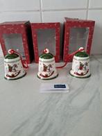 3 stuks nieuw in doos Villeroy en Boch Kerst klokjes, Diversen, Kerst, Ophalen of Verzenden, Zo goed als nieuw