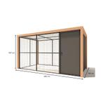 Voliere aluminium Noor | model 1, Ophalen of Verzenden, Nieuw, Aluminium, Volière