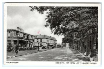 Voorthuizen, Hoofdstr. met Hotel "De Vergulden Wagen" beschikbaar voor biedingen