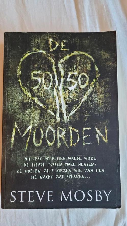 Steve Mosby - De 50/50-moorden, Boeken, Thrillers, Zo goed als nieuw, Nederland, Ophalen of Verzenden
