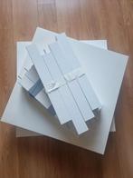 Witte LACK Bijzettafel 2 stuks, Huis en Inrichting, Tafels | Bijzettafels, Ophalen, Minder dan 45 cm, Vierkant, 55 tot 75 cm