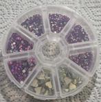 Nail art kristal strassteentjes Light Siam AB - Crystal AB H, Ophalen of Verzenden, Nieuw, Handen en Nagels, Toebehoren