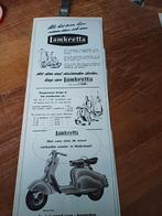 Advertentie van Lambretta scooter 2 1954, Ophalen of Verzenden, Gebruikt, Overige typen
