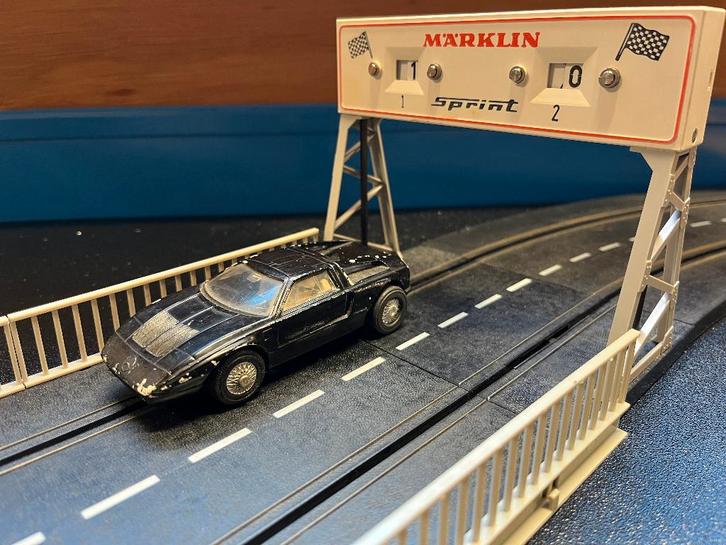 Marklin Sprint - Mercedes C111 1311, Kinderen en Baby's, Speelgoed | Racebanen, Gebruikt, Racebaan, Elektrisch, Overige merken