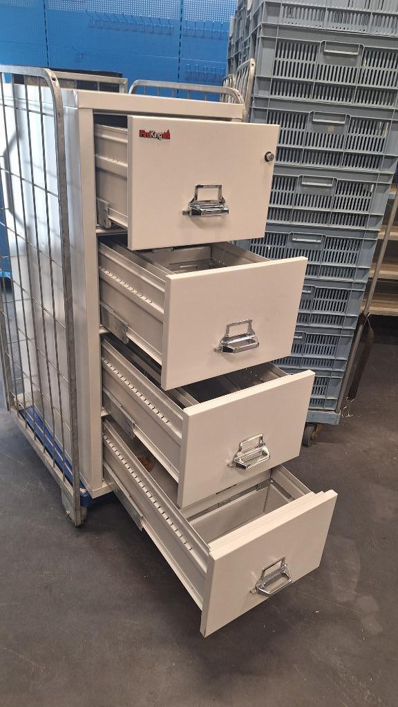 De Raat Fireking Dossierkast dossierkluis brandkast kluis, Huis en Inrichting, Kasten | Roldeurkasten en Archiefkasten, Zo goed als nieuw