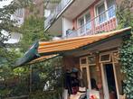 Groot Zonnescherm & Heater tegen elk aannemelijk bod, Tuin en Terras, Zonneschermen, Ophalen, Gebruikt, Knikarmscherm