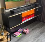 Tv meubel met sfeerhaard, Ophalen, 150 tot 200 cm, Zo goed als nieuw, Minder dan 100 cm