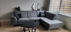 Grijze hoekbank - rookvrij en comfortabel!, Huis en Inrichting, Ophalen, Gebruikt, Hoekbank, Stof