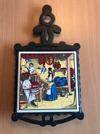 Vintage onderzetter en handdoek rekje, Antiek en Kunst, Ophalen of Verzenden, Rechthoekig, Minder dan 50 cm, Minder dan 100 cm
