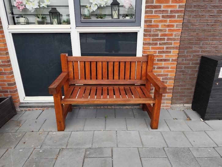 tuinmeubelen, Tuin en Terras, Tuinbanken, Gebruikt, Hout, Ophalen of Verzenden