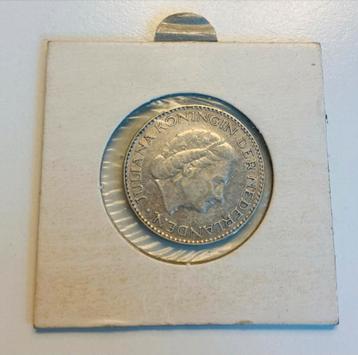 Zilveren Gulden 1954 - Koningin Juliana beschikbaar voor biedingen