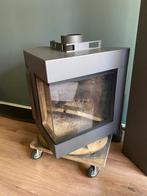 Harrie leenders trias mk2 hanghaard deur links houtkachel, Ophalen, Gebruikt, Houtkachel, Hangend