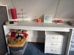 bureau wit mdf, Ophalen, Gebruikt