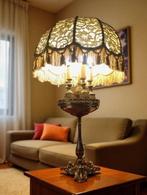brocante tafellamp  staande lamp antiek barok kandelaar, Ophalen of Verzenden, Zo goed als nieuw, Overige materialen, Minder dan 50 cm