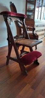 Antieke bidstoel, gerestaureerd en in zeer goede staat, Antiek en Kunst, Ophalen of Verzenden