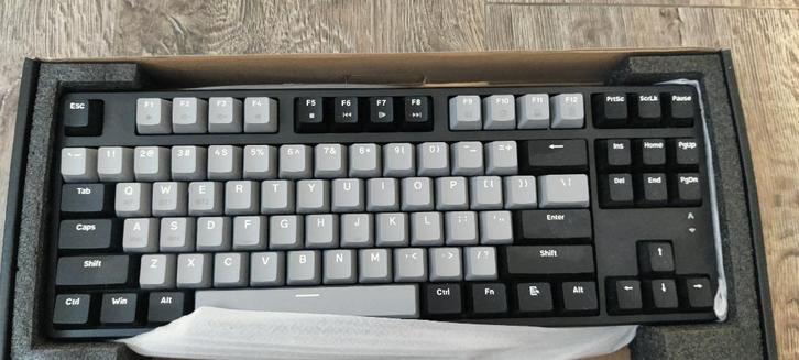 Ajazz ak871 draadloos toetsenbord, Computers en Software, Toetsenborden, Nieuw, Qwerty, Draadloos, Gaming toetsenbord, Multimediatoetsen