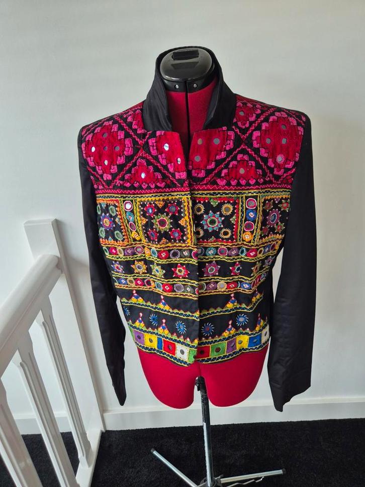 Cora Kemperman Jasje XL - Collectors Item, Kleding | Dames, Jasjes, Kostuums en Pakken, Gedragen, Jasje, Maat 42/44 (L), Overige kleuren
