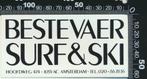 Sticker: Bestevaer Surf en Ski - Amsterdam (2), Sport, Ophalen of Verzenden