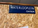 Orgineel emaille waterlooplein bordje uit de jaren 60, Antiek en Kunst, Ophalen
