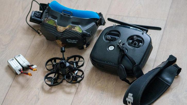 FPV Starterset: iFlight Alpha 85, DJI FPV Goggles, Remote, Audio, Tv en Foto, Drones, Gebruikt, Drone met camera, Ophalen of Verzenden