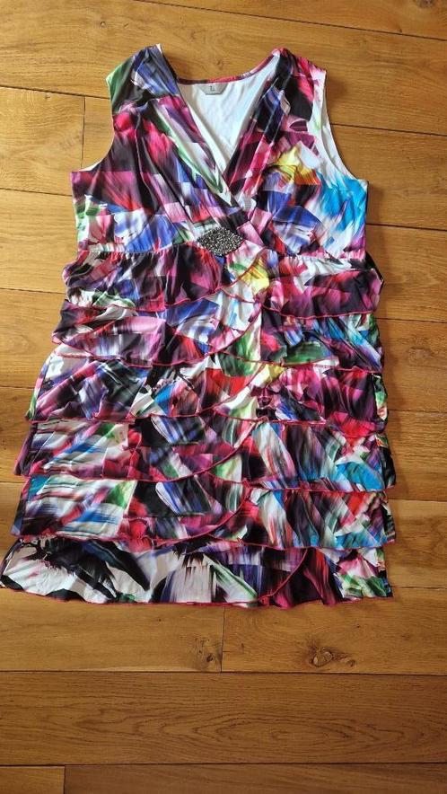 Tia jurk, maat 50-52, Kleding | Dames, Grote Maten, Zo goed als nieuw, Jurk, Overige kleuren, Ophalen of Verzenden