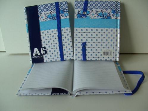 NOTITIEBOEKJES A6 OUD HOLLANDS BLAUW Pakket 6 stuks Nieuw, Diversen, Notitieboeken, Nieuw, A6, Ophalen of Verzenden