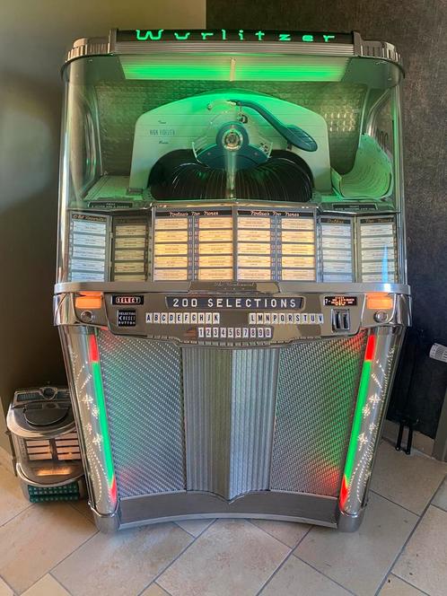 Wurlitzer 2000 met wallbox en docs, Verzamelen, Automaten | Jukeboxen, Zo goed als nieuw, Wurlitzer, 1950 tot 1960, Ophalen of Verzenden