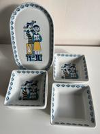 5-delig Servies Mosa Jef Schijns Jeunesse Div Schalen 60’s, Ophalen of Verzenden