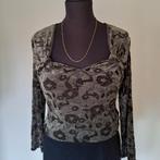 Mooi fluwelen truitje van Armani collezioni, maat Ned. 42, Kleding | Dames, Tops, Armani, Verzenden, Maat 42/44 (L), Zo goed als nieuw