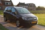 Opel Zafira 1.6 16V Euro4 2007 Zwart, Auto's, Voorwielaandrijving, 4 cilinders, 7 stoelen, Zwart