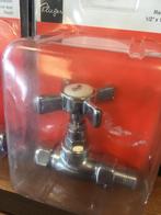 Nostalgische plieger radiatorkraan 1/2’ x 15 nieuw!, Minder dan 30 cm, Overige typen, Nieuw, Minder dan 60 cm