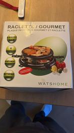 Watshome Raclette/Gourmet Tafelgrill - Nieuw!, Witgoed en Apparatuur, Ophalen of Verzenden, Vaatwasmachinebestendig, Nieuw, Tafelgrill
